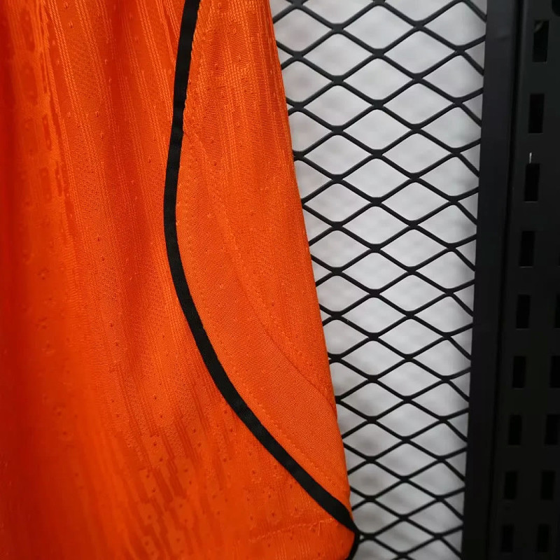 Olanda Netherlands Orange Player Soccer Shorts 3