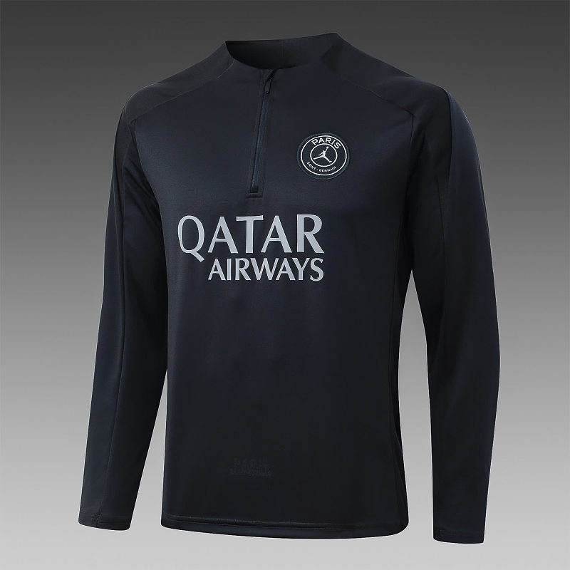 B25150# 2526半拉乔丹巴黎深灰-Paris 25/26 Paris Jersey 4