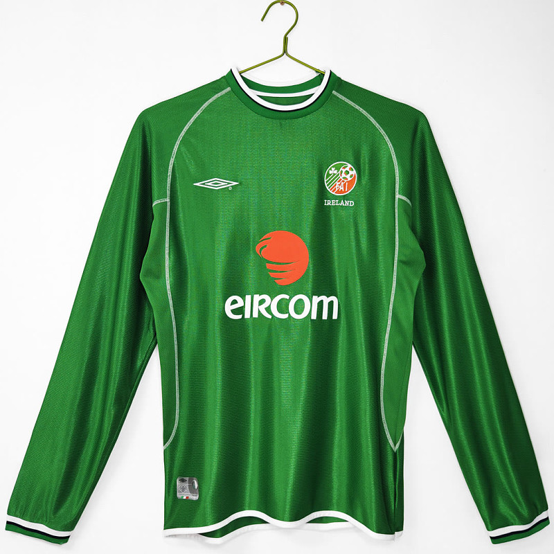 Nazionale Ireland Home Long Sleeve Retro 2