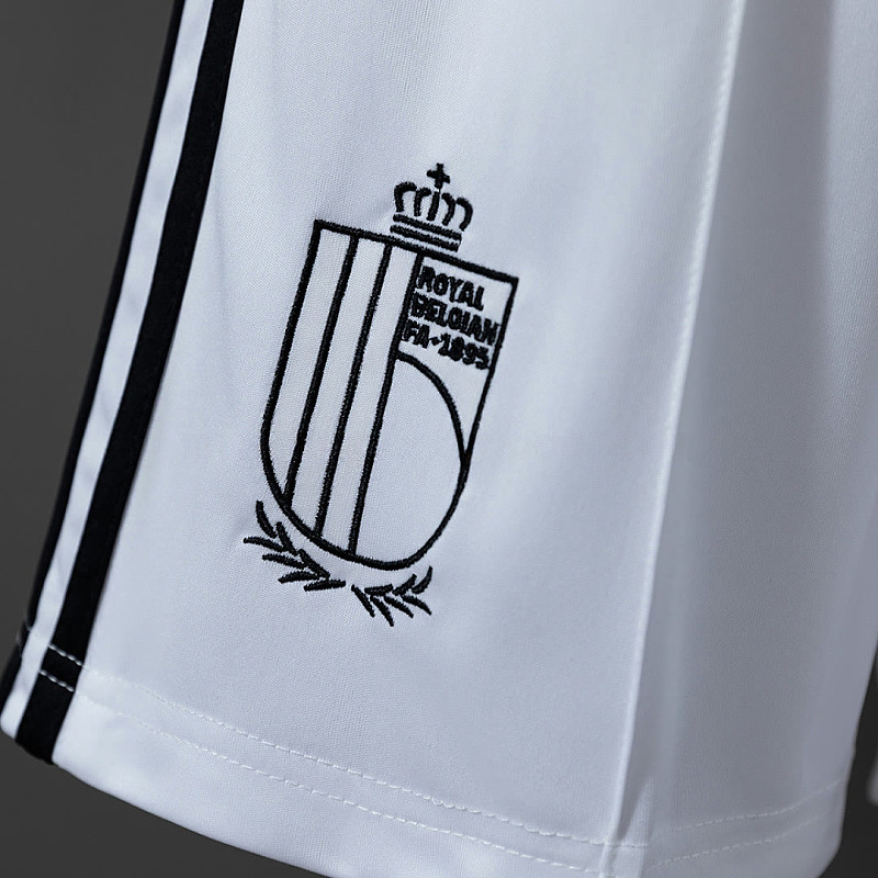 Belgio Belgium Away Soccer Shorts 4