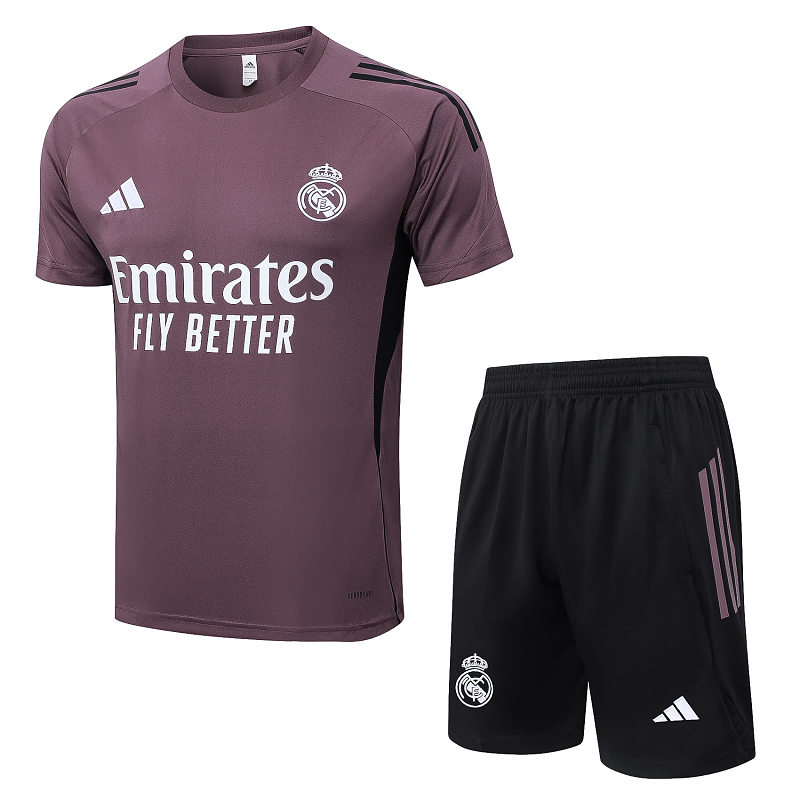 D25279# 2526短袖皇马灰紫-Real 25/26 Real Madri Jersey 6