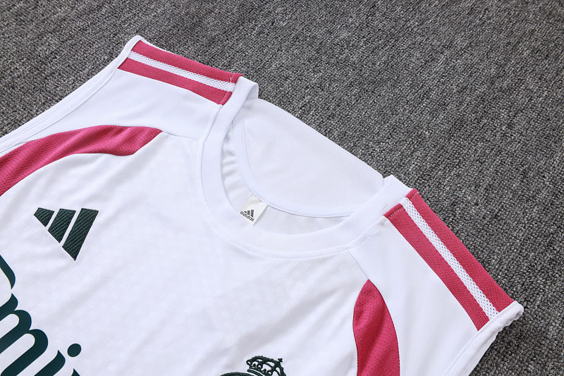 D26034# 2627背心皇马白色（玫红配色）-Real 26/27 Real Madri Jersey 11