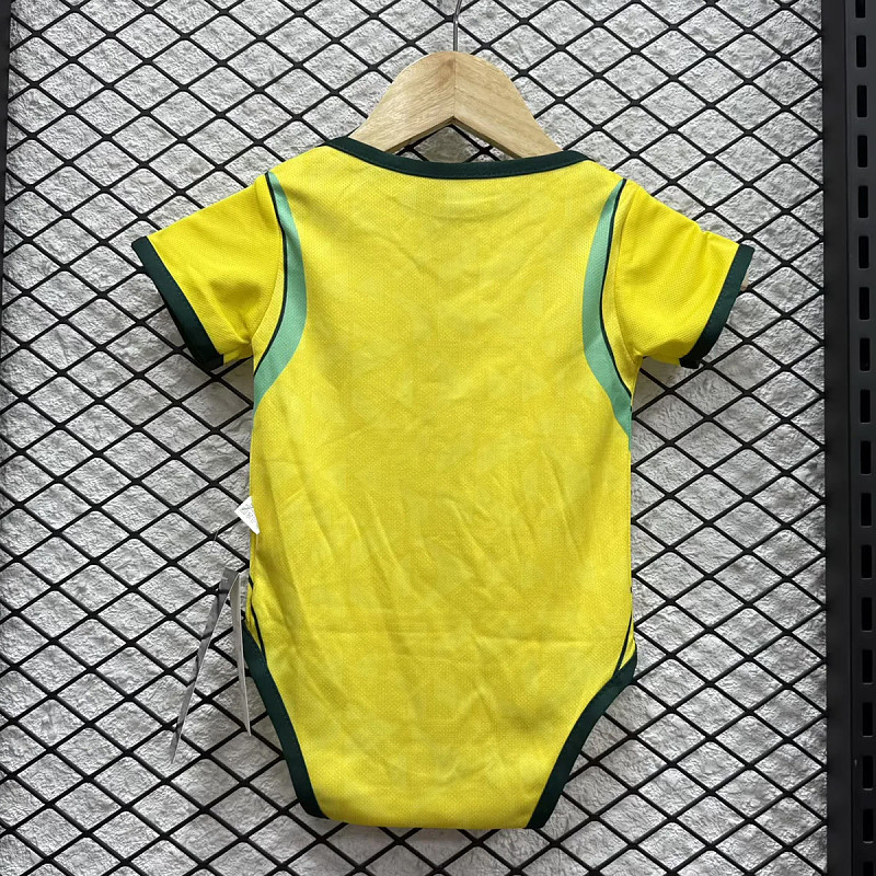 Brasile Brazil Home Baby Jersey 2