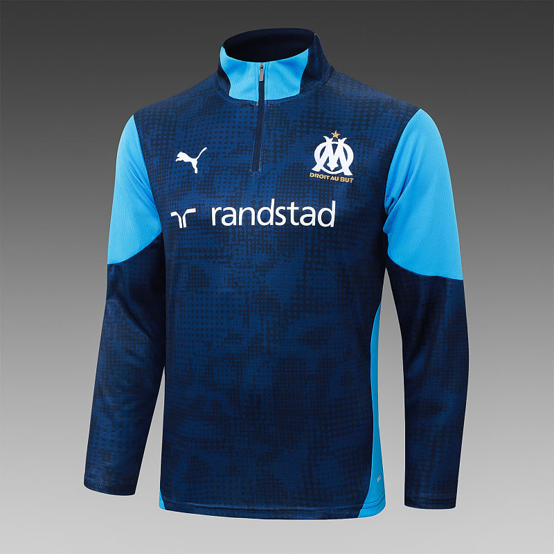B25127# 2526半拉马赛上青喷墨-Marseilles 25/26 Marseilles Jersey 4