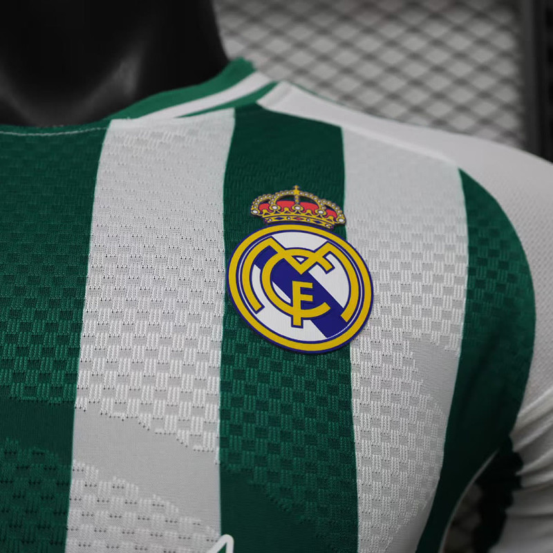 Real Madrid 26/27 Real Madrid Special Edition White Green Stripes Player 7