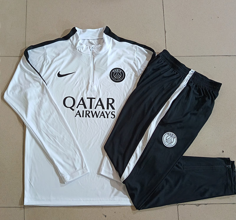 E26039# 2627半拉巴黎白色童装-Paris 26/27 Paris Jersey 2
