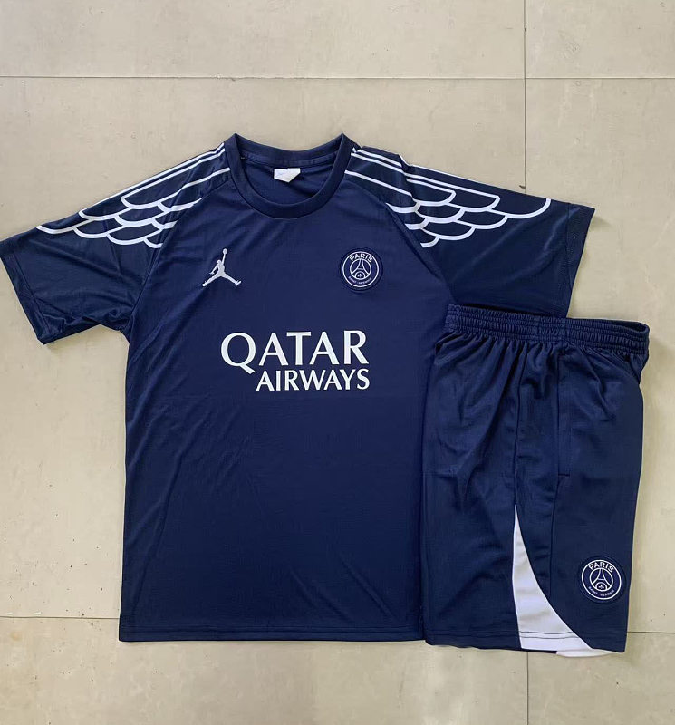 D25186# 2526短袖乔丹巴黎宝兰喷墨-Paris 25/26 Paris Jersey 2