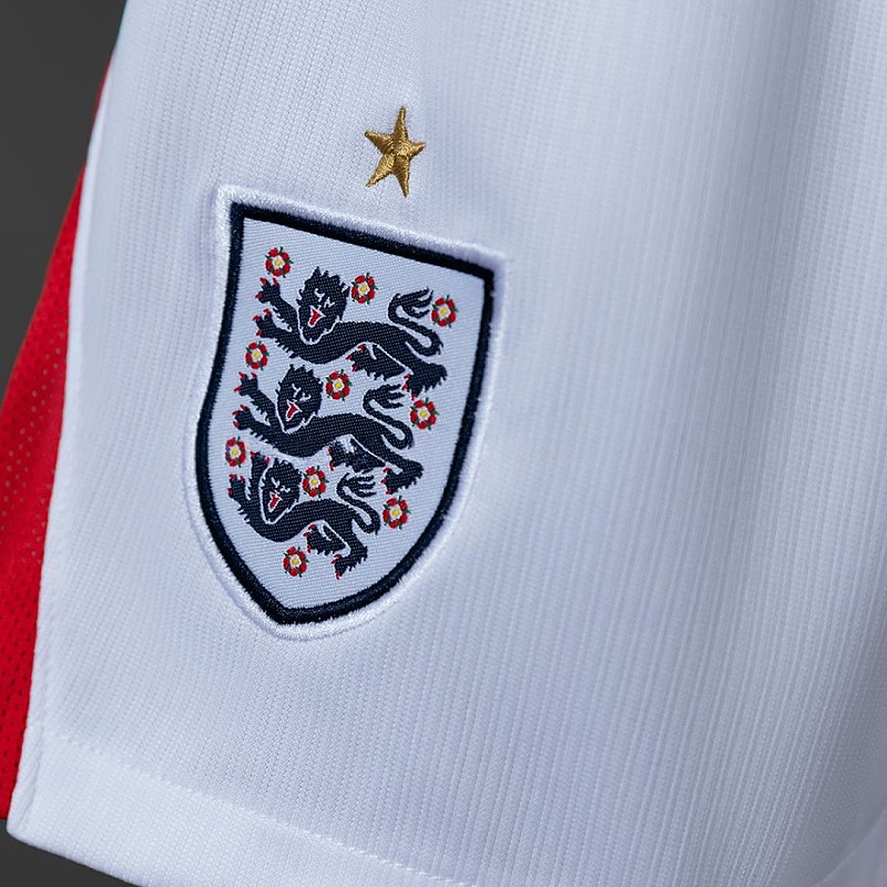 Inghilterra England Home 1 Soccer Shorts 5