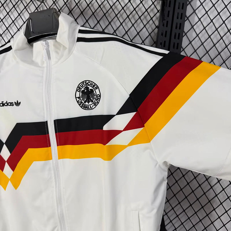 Germania Germany White Windbreaker 6