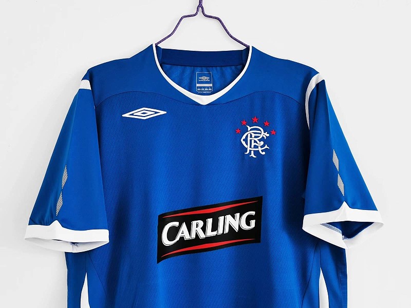 Rangers Soccer 08/09 Rangers Home Retro 8