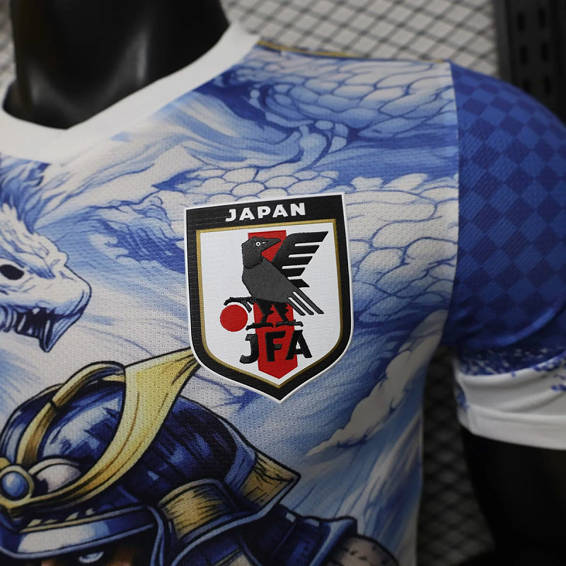 Giappone Japan Samurai Sapphire Blue Dragon Player 7