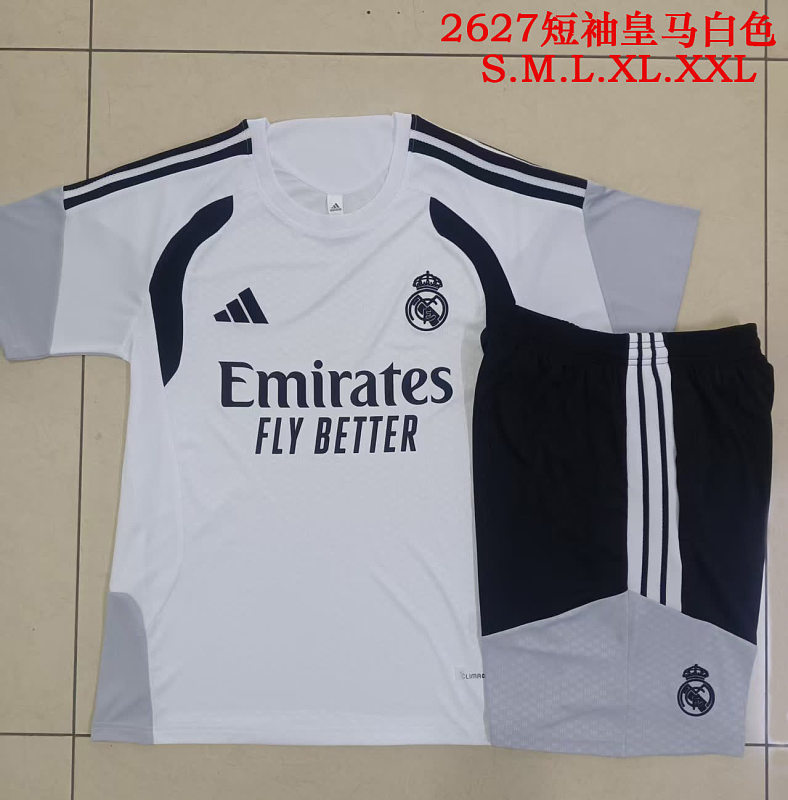 J26014# 2627短袖皇马白色-Real 26/27 Real Madri Jersey 2