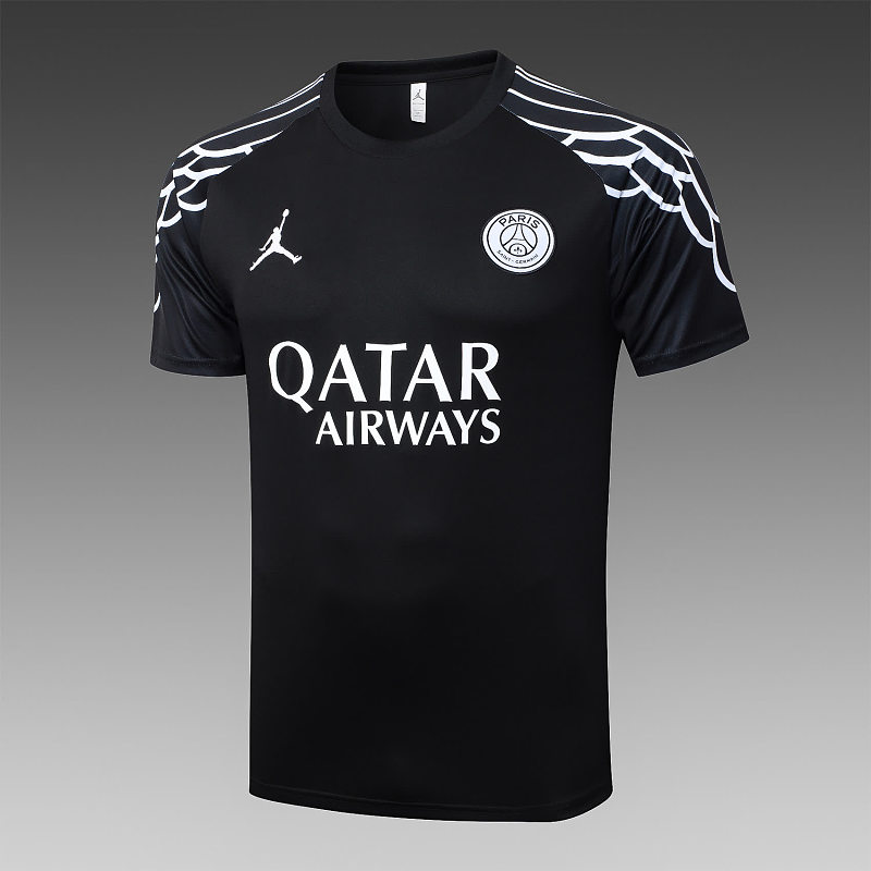 D25187# 2526短袖乔丹巴黎黑色喷墨-Paris 25/26 Paris Jersey 4
