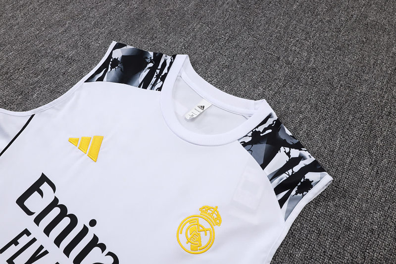 D25276# 2526背心皇马白色（袖子喷墨）-Real 25/26 Real Madri Jersey 11