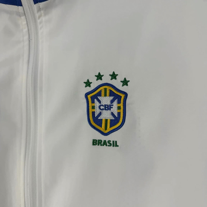 Brasile Brazil Blue Windbreaker 5
