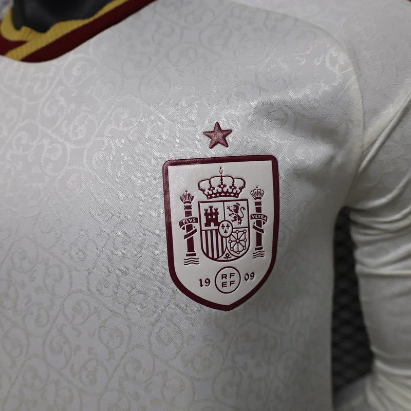 Spagna Spain Away Long Sleeve Player 5