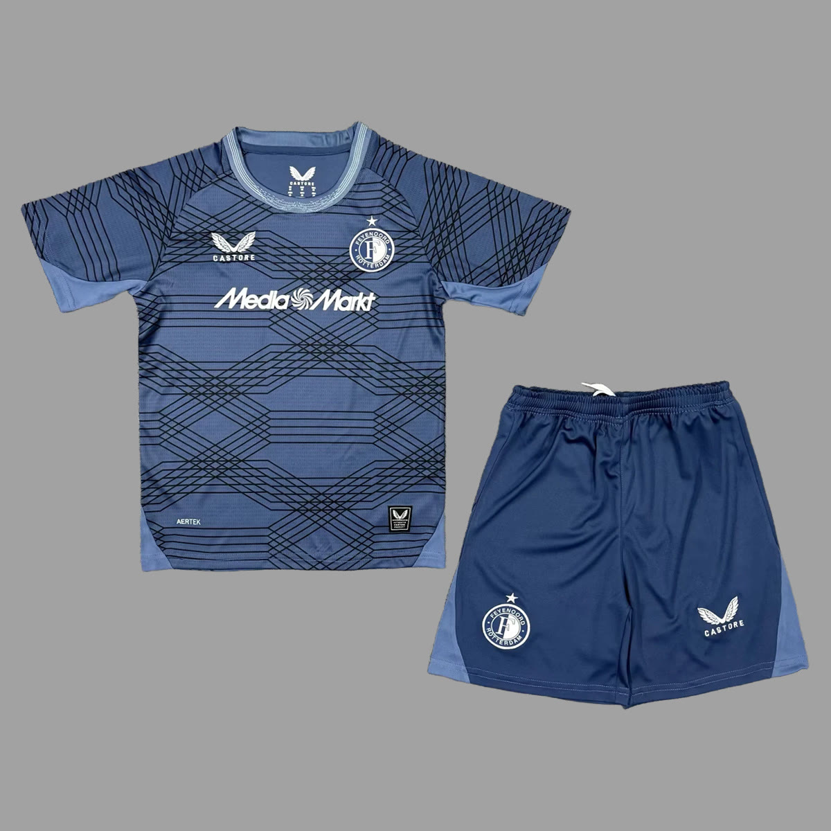 Feyenoord 25/26 Feyenoord Away Kids Soccer Jersey Size 16-28 3