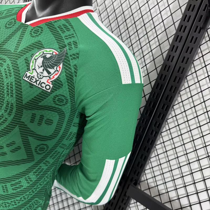 Messico Mexico Home Long Sleeve Player 5
