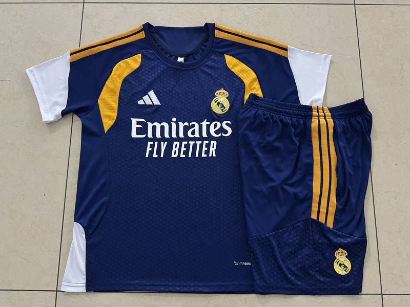 J26019# 2627短袖皇马宝兰-Real 26/27 Real Madri Jersey 3