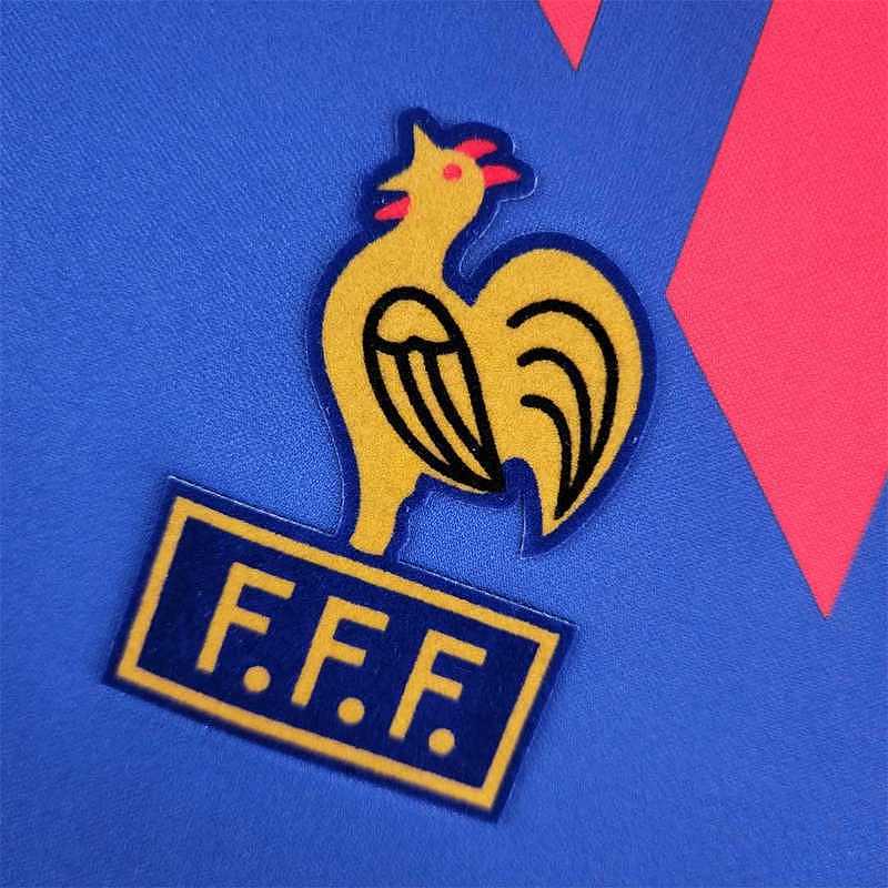 Francia 88-90 France home long sleeve 3