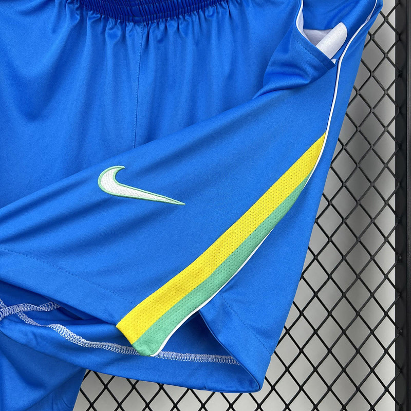 Brasile Brazil Blue Casual Shorts 6