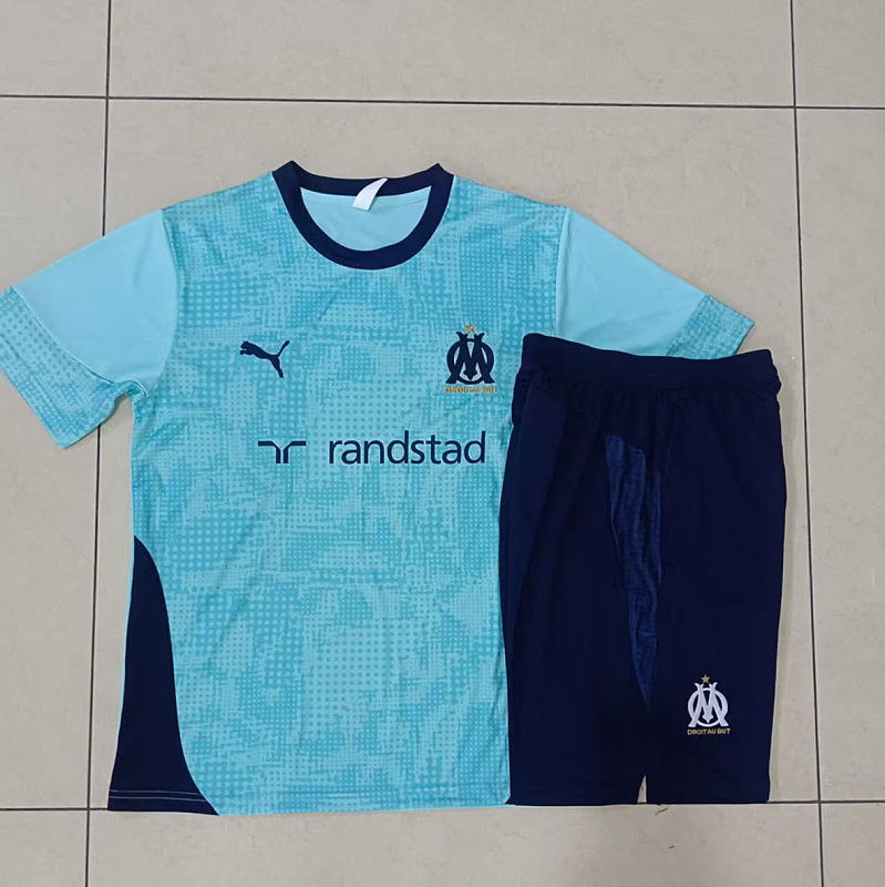 D25232# 2324短袖马赛浅绿-Marseilles 23/24 Marseilles Jersey 2