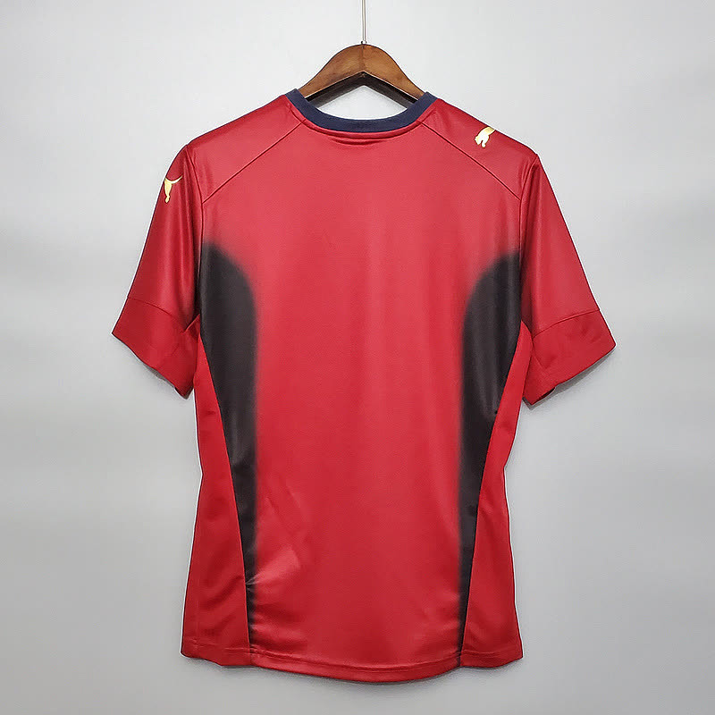 Italia Italy Goalkeeper Red Retro 7