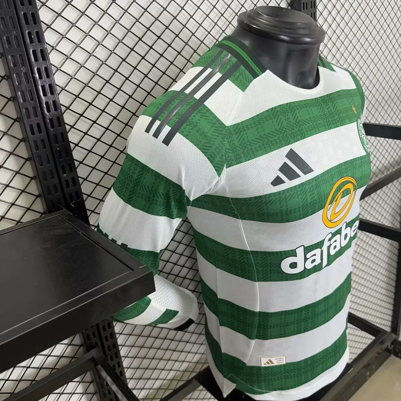 Celtic Long 25/26 Celtic Home Long Sleeve Player 5