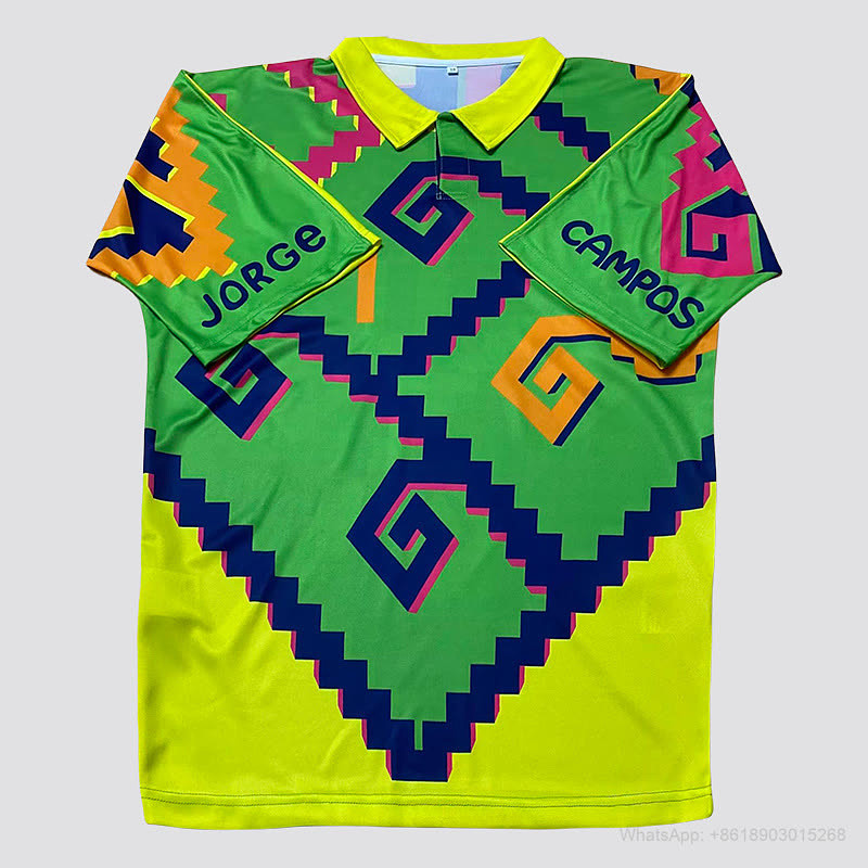 Messico Mexico goalkeeper Retro Campos 3