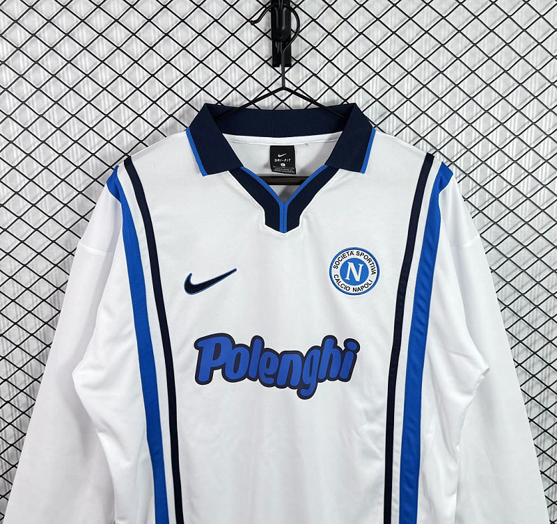 Napoli 97/98 Napoli Away Long Sleeve Retro 5
