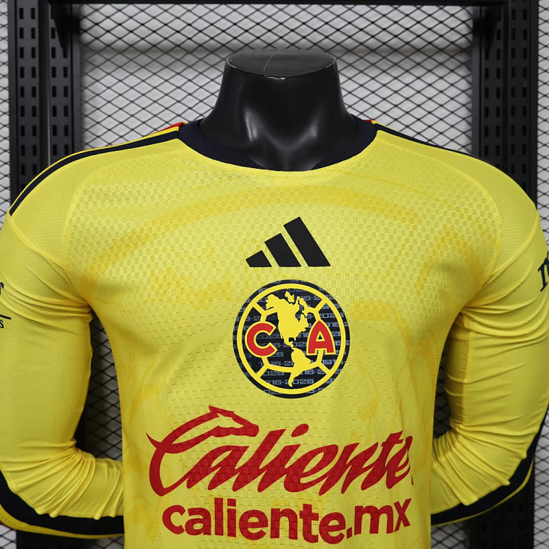 Messico 26/27 Club America Home Long Sleeve Player 8