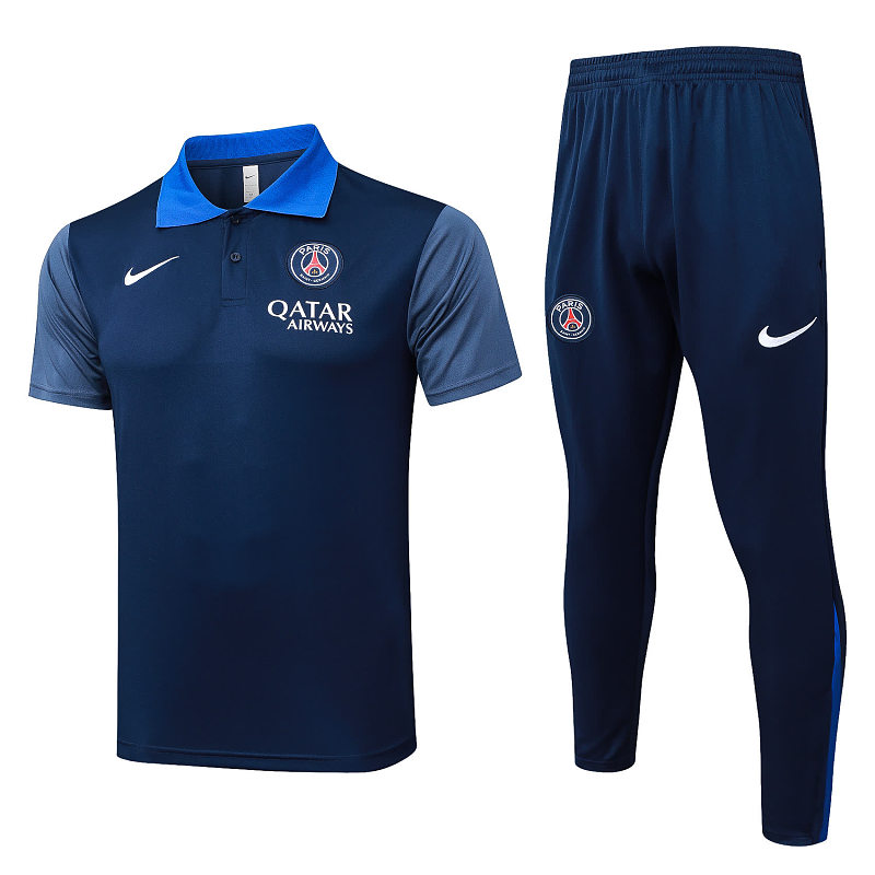 C2569# 2526polo巴黎宝蓝（衣领彩兰）-Paris Paris Jersey 6