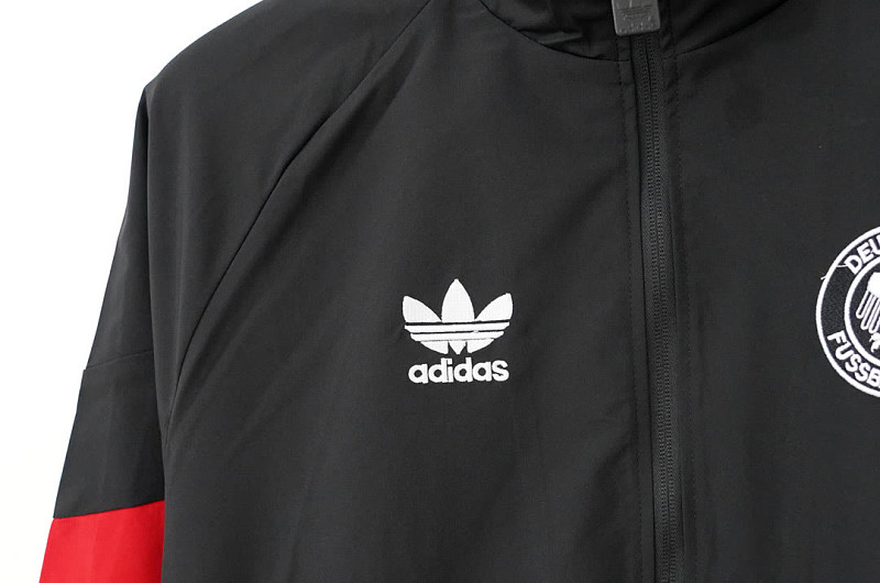 Germania Germany Trefoil Black Windbreaker 8