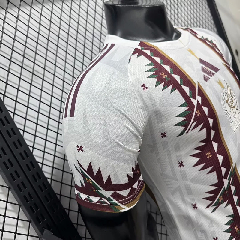 Messico Mexico White Maroon Player 5
