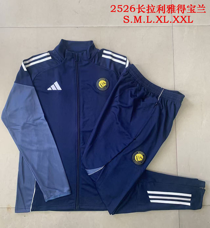 A2591# 2526长拉利雅得宝蓝-Riyadh 25/26 Riyadh Jersey 3