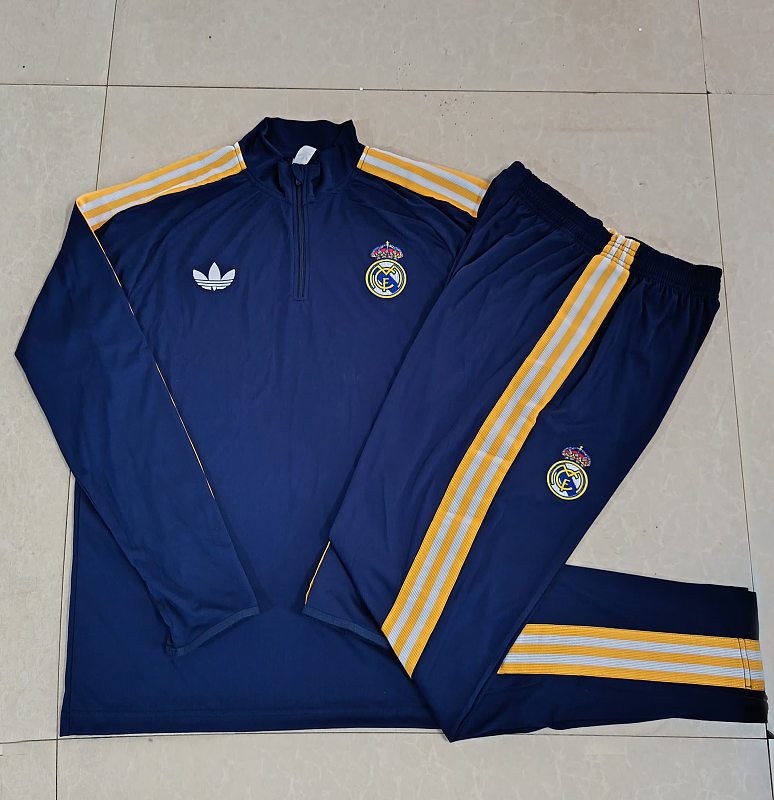 E26036# 2627半拉皇马深宝兰童装-Real 26/27 Real Madri Jersey 2
