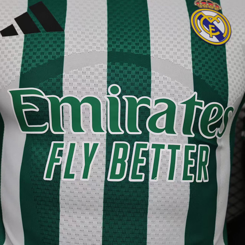 Real Madrid 26/27 Real Madrid Special Edition White Green Stripes Player 6