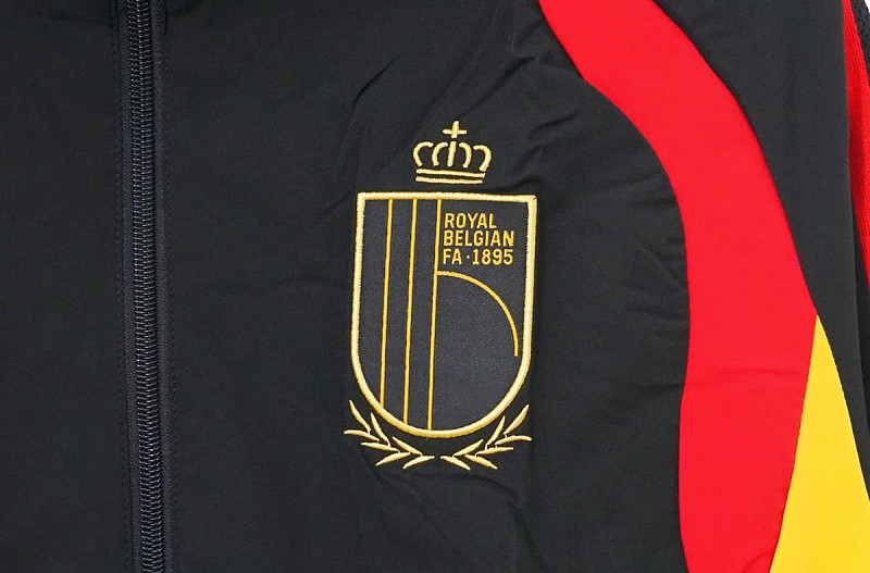 Belgio Belgium Black Red Yellow Windbreaker 7