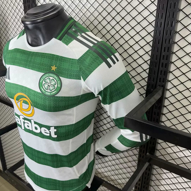 Celtic Long 25/26 Celtic Home Long Sleeve Player 4