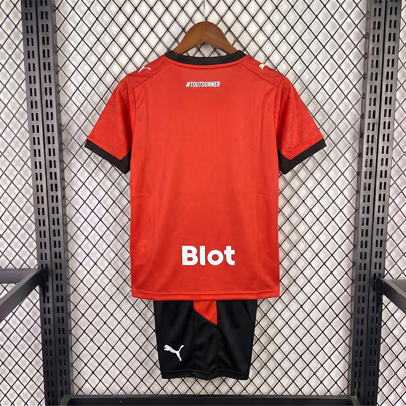 Rennes 26/27 Stade Rennais Home Kids Size 16-28 2
