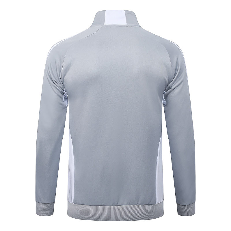 A2596# 2526长拉皇马灰配白-Real 25/26 Real Madri Jersey 8