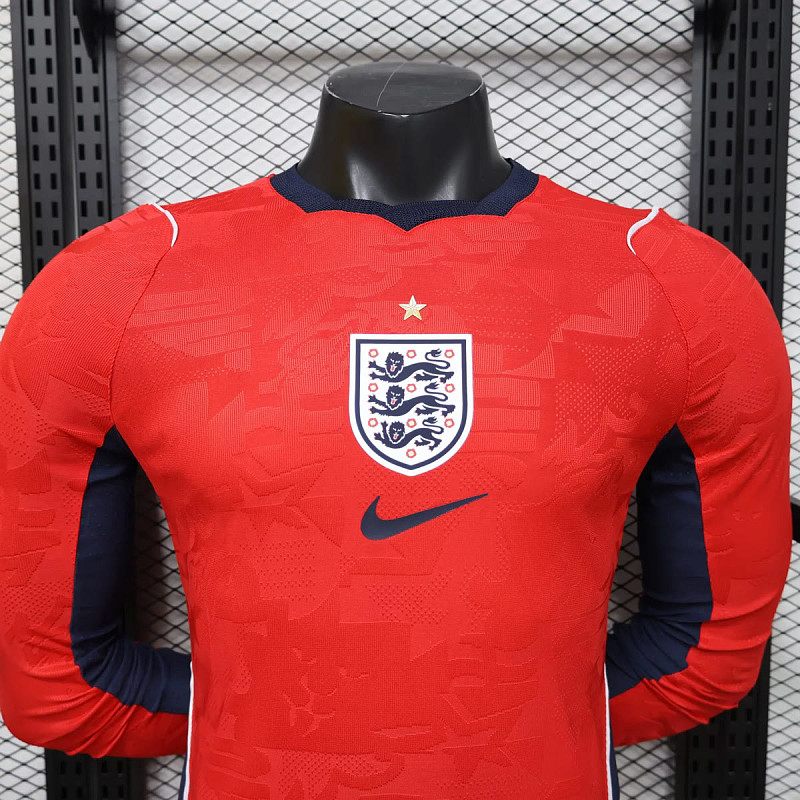 Inghilterra England Away Long Sleeve Player 3