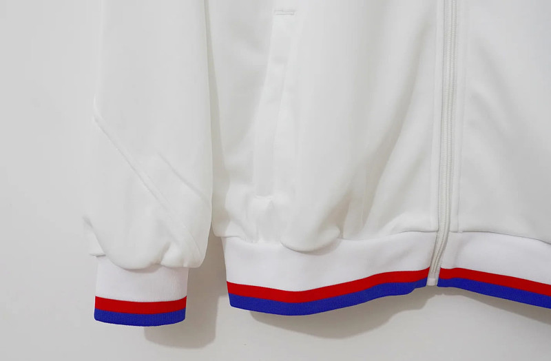 Inghilterra England White Windbreaker 4