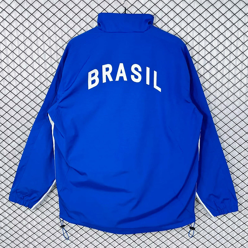 Brasile Brazil Blue Track Jacket 2