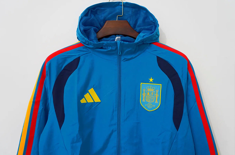 Spagna Spain Lake Blue Windbreaker 6