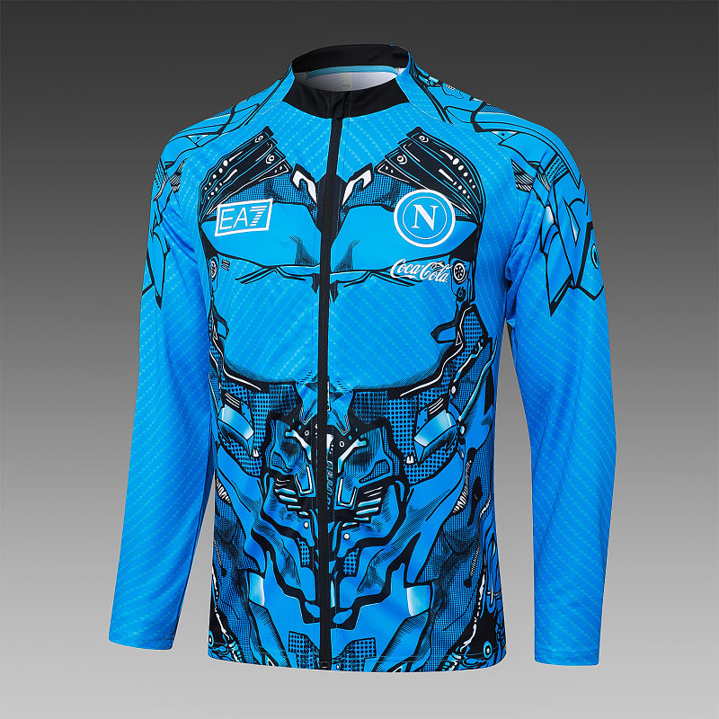 A2581# 2526长拉那不勒斯蓝色喷墨 25/26 Naples Jersey 4