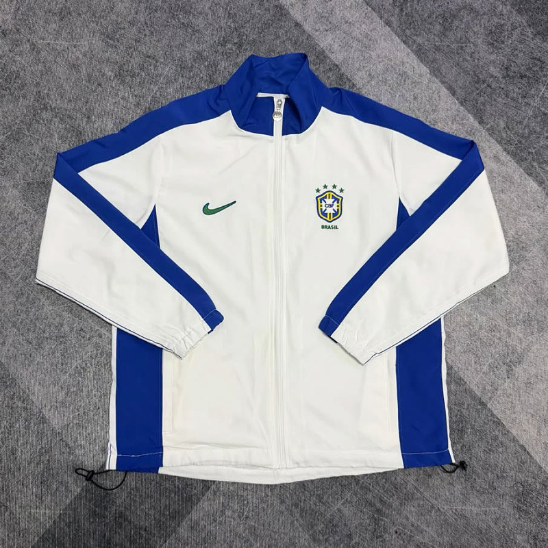 Brasile Brazil Blue Windbreaker 3