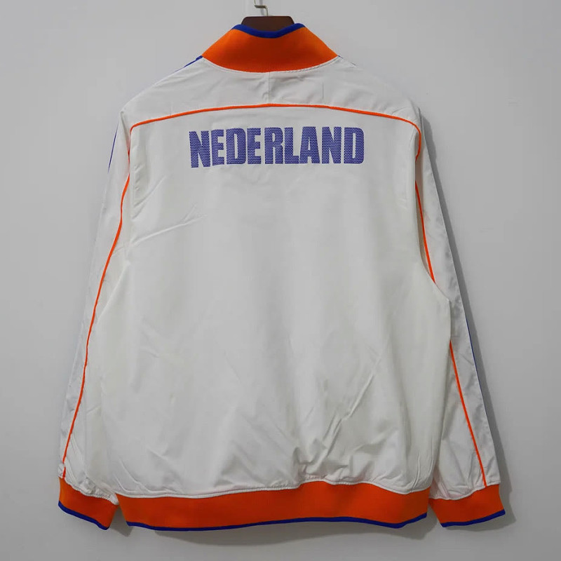 Olanda Netherlands White Windbreaker 2