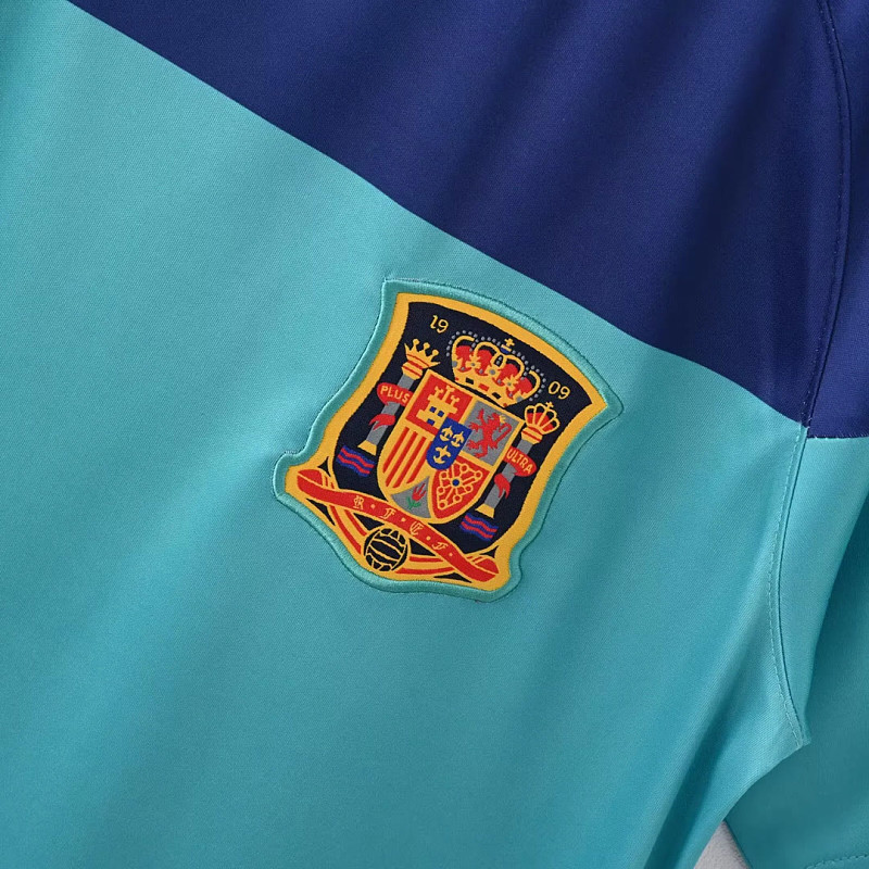 Spagna Spain Goalkeeper Green Retro 4