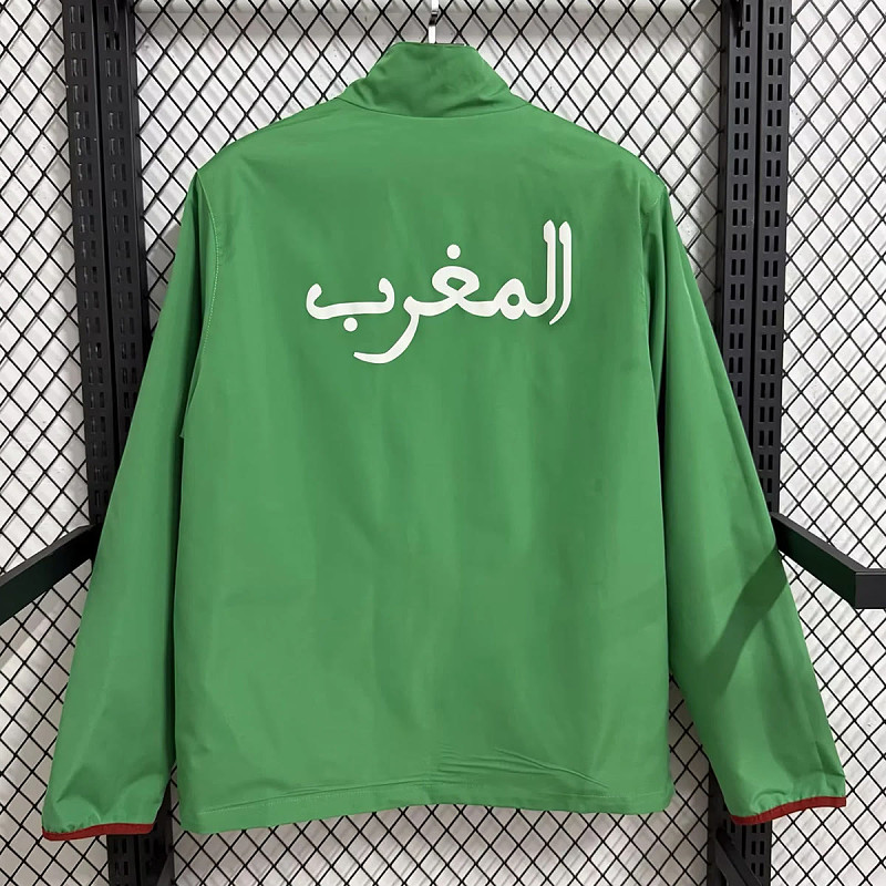 Marocco Morocco Pre-Match Reversible Woven Jacket 5
